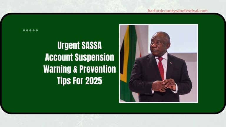 Urgent SASSA Account Suspension Warning & Prevention Tips For 2025 – Ensure Continuous Grant Support