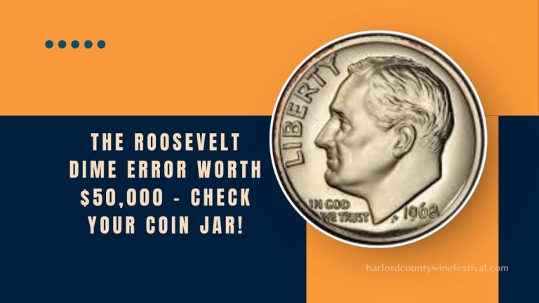 The Roosevelt Dime Error Worth $50,000 – Check Your Coin Jar!