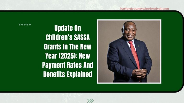 Update On Children’s SASSA Grants In The New Year (2025): New Payment Rates And Benefits Explained